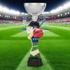 Montreal Cricket Helmet Silver Cup Trophy