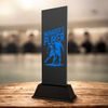 Shadowline Football Male Manager’s Player Trophy – Stainless Steel Award