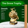 Grove Classic Mountain Bike Real Wood Trophy
