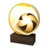 Holt Classic Volleyball Wood Trophy