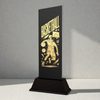 Shadowline Male Basketball Trophy – Stainless Steel Award