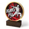 Holt Colour Kung Fu Real Wood Trophy