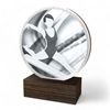 Holt Classic Female Gymnastics Wood Trophy
