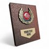Gemstone Red Birchwood Logo Insert Shield