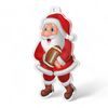 Jolly Father Christmas American Football Medal