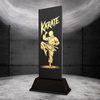 Shadowline Karate Male Trophy – Stainless Steel Award