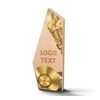 Galena Music Gold Disc Metal & Wood Trophy