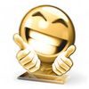 Cannes Classic Smiley Face Emoji Trophy