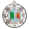 Irish Four Provinces Logo Insert Silver Medal
