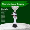 Montreal Ice Hockey Player Silver Cup Trophy