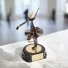 Castille Ballet Dancer Handmade Metal Trophy