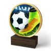 Holt Colour Football Boot Real Wood Trophy