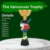 Vancouver Cricket Helmet Gold Cup Trophy