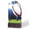Shard Rugby Eco Friendly Wooden Trophy