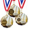 Dodeca Sailing Stainless Steel Logo Insert Medal