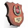 Heraldic Red Birchwood Logo Insert Shield