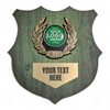 Heraldic Green Birchwood Logo Insert Shield