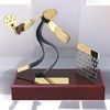 Barcelona Padel Tennis Handmade Metal Trophy