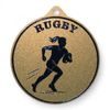 Quantum Women's Rugby Stainless Steel Medal