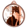 Cat Show Classic Texture 3D Print Bronze Medal