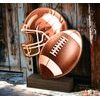 Sierra Classic American Football Helmet Real Wood Trophy