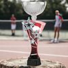 Triple Star Tennis Silver Trophy Cup