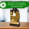 Shard Classic Table Tennis Eco Friendly Wooden Trophy