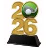 Golf Year Trophy – Sports Award with Year Selection