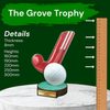 Grove Hockey Real Wood Trophy