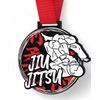 Giant Jiu Jitsu Black Acrylic Medal