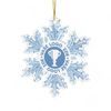 Snowflake Logo Custom Made Printed Bauble