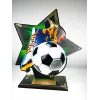 Liano Metal & Acrylic Star Football Trophy