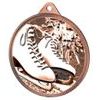 Ice Skating Boots White Classic Texture 3D Print Bronze Medal