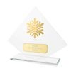Vanguard Glass and Metal Fusion Snowflake Trophy