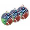 Hercules Texture Print American Football Medal
