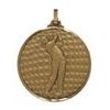 Diamond Edged Male Golf Ball Bronze Medal