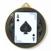 Quantum Ace of Spades Stainless Steel Medal