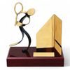 Barcelona Squash Handmade Metal Trophy