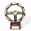 Leon Motorsports Steering Wheel Handmade Metal Trophy