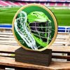 Holt Colour Lacrosse Real Wood Trophy
