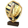 Arden First Place Real Wood Shield Trophy