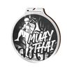 Habitat Classic Muay Thai Silver Eco Friendly Wooden Medal