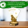 Grove Classic Poker Real Wood Trophy