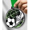 Giant Black Acrylic Football Medal