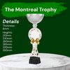 Montreal Christmas White Silver Cup Trophy