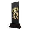 Shadowline Football Coach's Player Trophy – Stainless Steel Award