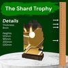 Shard Classic Table Tennis Eco Friendly Wooden Trophy