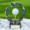 Zaragoza Golf Laurel Handmade Metal Trophy