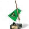 Cartagena Pool Handmade Metal Trophy