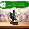 Arden Chess Real Wood Shield Trophy
